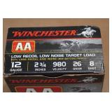 25 Winchester AA 12 Gauge 2-3/4" 8 Shot Shotshells