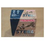 25 Federal Duck & Pheasant 12 Gauge 2-3/4" Steel 2 Shot Shotshells