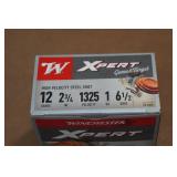 25 Winchester Xpert 12 Gauge 2-3/4" Steel 6-1/2 Shot Shotshells