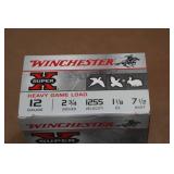 25 Winchester Super-X 12 Gauge 2-3/4" 7-1/2 Shot Shotshells