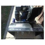 MTD Pro 26 snow blower. Good used condition. Tested & works. As shown.