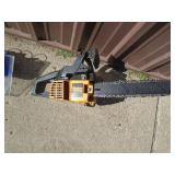 Poulan Pro 236 16 chainsaw. Used condition. Tested & works. As shown.