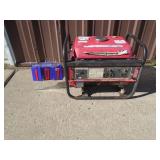 All Power 2000 watt generator. Used condition. Tested & works. Needs new gas gauge in tank. As shown.