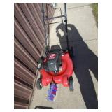 Yard Machine 4 hp 22 push mower. Used condition. Tested & works. As shown.
