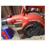 Homelite 2 cycle leaf blower/vac. Used condition. Tested & works. As shown.