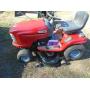 Craftsman DLT2000 mowers with deck & 42 snowblower with pulleys & weights. Used condition. Tested & works. As shown. *THIS ITEM HAS A RESERVE.