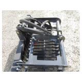 LandHonor 44" Mini Skid Steer Skeleton Rock Bucket w/Grapple