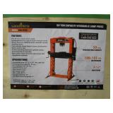 LandHero 50ton Hydraulic Shop Press