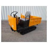 SDLANCH Ride On Tracked Hydraulic Dumper