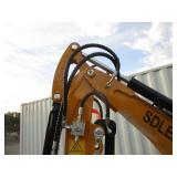 SDLANCH SDLE20 1ton Mini Excavator w/Yanmar Diesel, Hydraulic Thumb & Side Swing Boom