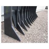 LandHonor 72" Skid Steer Root Rake