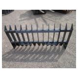 LandHonor 72" Skid Steer Root Rake