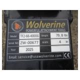 Wolverine 48" Clamp on Pallet Forks w/Adj. Stabilizer Arm