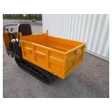 SDLANCH Ride On Tracked Hydraulic Dumper