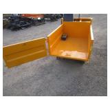 SDLANCH Ride On Tracked Hydraulic Dumper
