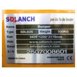 SDLANCH Ride On Tracked Hydraulic Dumper