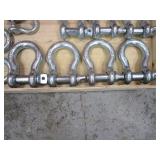 LandHonor Anchor Shackles 4.75ton-12t (see full lot description for sizes & quantities)