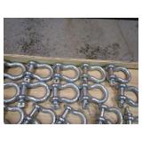 LandHonor Anchor Shackles 4.75ton-12t (see full lot description for sizes & quantities)