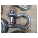 LandHonor Anchor Shackles 4.75ton-12t (see full lot description for sizes & quantities)