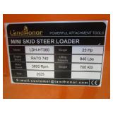 LandHero LDH-HT380 Ride On Skid Steer