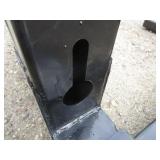 Wolverine 48" Clamp on Pallet Forks w/Adj. Stabilizer Arm