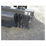 LandHonor 44" Mini Skid Steer Skeleton Rock Bucket w/Grapple