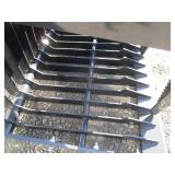 LandHonor 44" Mini Skid Steer Skeleton Rock Bucket w/Grapple