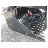 LandHonor 44" Mini Skid Steer Skeleton Rock Bucket w/Grapple