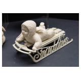 Collection of Snowbabies Figurines #1