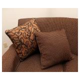 Flexsteel Curved Couch – Excellent Condition