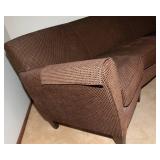 Flexsteel Curved Couch – Excellent Condition