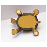 Large Resin Wood-Look Turtle