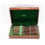 Cutco No. 47 Knife Set with Wooden Case – Set of 8