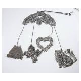 Set of 2 Metal Wind Chimes – Dolphin & "Welcome Friends" Designs