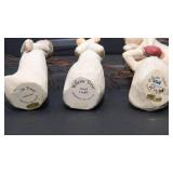 Set of 8 Willow Tree Figurines