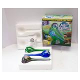 Set of 3 Small Aquaglobes – New in Box