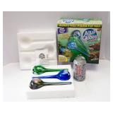 Set of 3 Small Aquaglobes – New in Box