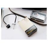 Vintage Polaroid Automatic 100 Land Camera with Accessories