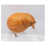 Set of 13 Vintage Wicker Chicks – Small and Adorable