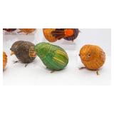 Set of 13 Vintage Wicker Chicks – Small and Adorable