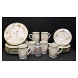 Sonoma Holly Greens Dishware Set