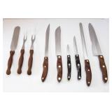 Cutco Knife Set with Two Versatile Knife Holders – Used, Good Condition