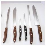 Cutco Knife Set with Two Versatile Knife Holders – Used, Good Condition