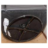 Natuzzi Editions Giada Black Swivel Chair – Barrel Shape - Likely Leather