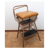 Vintage Cosco Stepstool Chair – 28" Tall