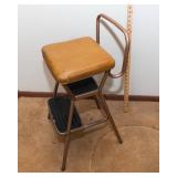 Vintage Cosco Stepstool Chair – 28" Tall