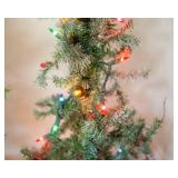 Set of 3 Christmas Trees with Lights