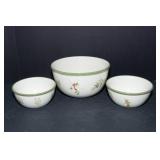 Holiday Kitchenware Lot – Sonoma Holly Greens & Pfaltzgraff