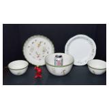 Holiday Kitchenware Lot – Sonoma Holly Greens & Pfaltzgraff