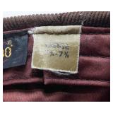 Set of 3 Newsboy Hats – Wool & Corduroy, Size Large